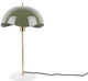 Leitmotiv tafellamp waved dome - groen - 30x30x56cm - modern