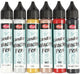 Creativ company viva decor kaarsversierpen set 6x25 ml