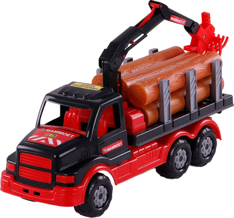 Load image into Gallery viewer, Cavallino mammoet torpedo hout vrachtwagen, 47,5cm
