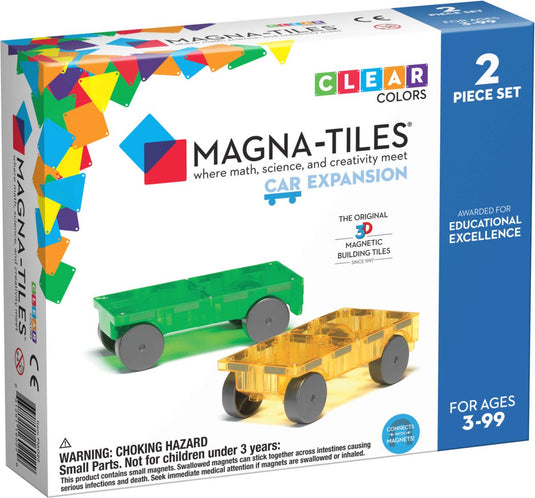 Magna-tiles | cars groen geel 2 stuks set