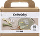 Creativ company https: www.cchobby.nl mini-hobbyset-borduurwerk-borduurframe-dusty-groen-1-doos