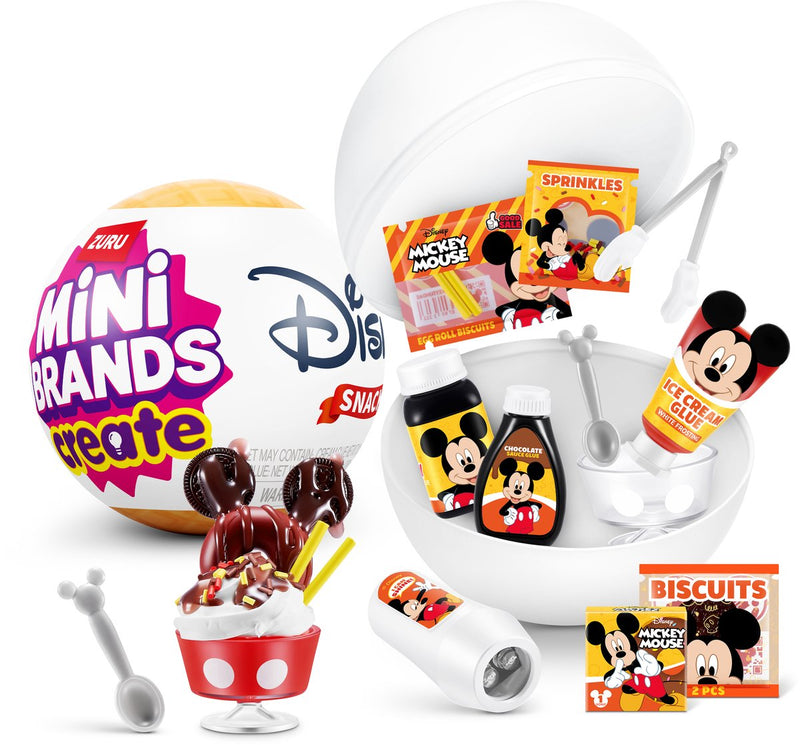 Load image into Gallery viewer, Zuru disney snacks speelgoed verrassingsbal met miniaturen - 60+ te verzamelen.
