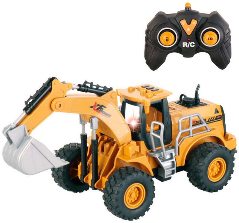 Load image into Gallery viewer, Lobbes speelgoed bv rc bestuurbare constructie graafmachine
