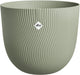 Elho sereh rond 30 - bloempot voor binnen buiten - 100% gerecycled plastic - ø 29.5 x h 25.3 cm - scandinavisch groen