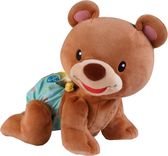 Vtech baby kruip leer babybeer - interactief speelgoed - knuffel - voor jongens en meisjes - cadeau - van 9 tot 36 maanden