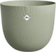 Elho sereh rond 40 - bloempot voor binnen buiten - 100% gerecycled plastic - ø 39.0 x h 33.3 cm - scandinavisch groen
