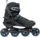 Roces icon x 80 skeelers - inline skates - zwart blauw - maat 46