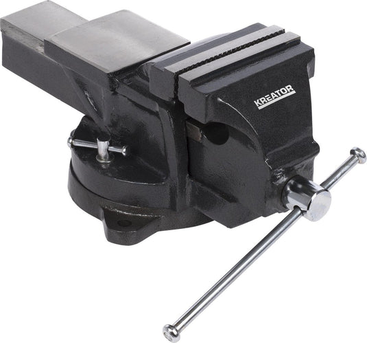 Kreator krt554012 draaibare bankschroef - 125mm - 10.5kg