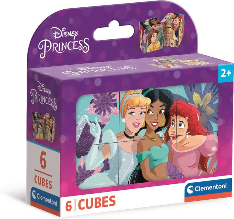 Load image into Gallery viewer, Clementoni blokpuzzel disney princess, 6st.
