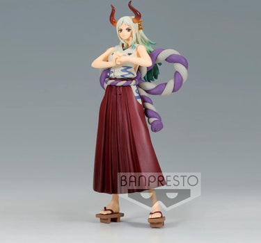 Banpresto one piece the grandline wanokuni series dxf pvc statue yamato 18 cm