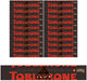 Toblerone chocoladereep puur zwart 20 x 100g - chocoladereep of chocoladetablet - voorraad - cadeau - puur
