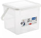 Rotho - poedercontainer opberger - 4,5 l - transparant