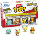Funko pokemon - bitty pop 4 pack 2.5cm - bulbasaur
