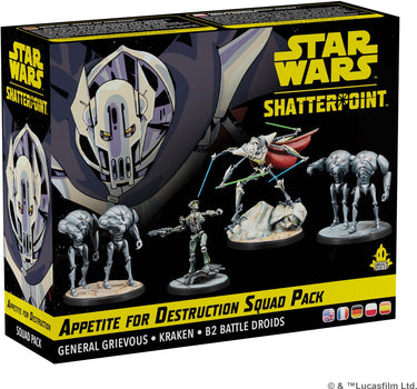 Atomic mass games star wars shatterpoint general grievous squad pack - en fr de pl es