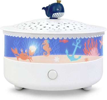 Trousselier sterrenprojector oceaan met muziek en huilsensor – betoverende sterrenhemel voor je kleintje, automatische uitschakeling en usb-kabel inbegrepen