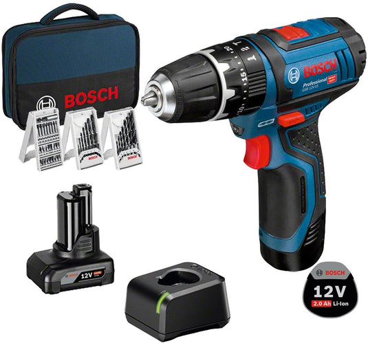 Bosch professional gsb 12v-15 voordeel-set 06019b690g
