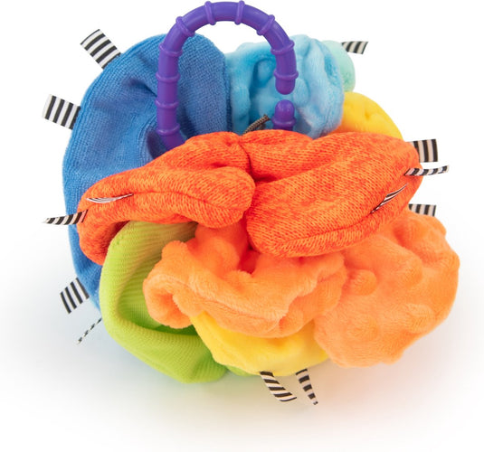 Sassy - bal voor baby en peuter - met knisperende stofjes - crinkle ball