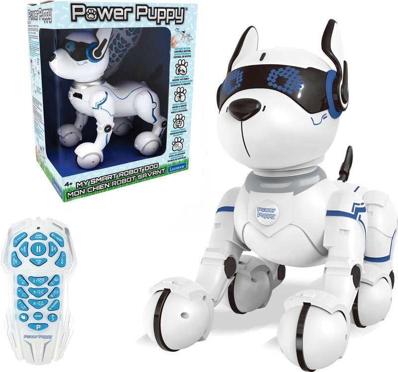 Load image into Gallery viewer, Lexibook stroom puppy – my smart robotic dog met programming function, dance, walk, movements, touch sensors en animal imitation, incl. afstandsbediening
