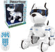 Lexibook stroom puppy – my smart robotic dog met programming function, dance, walk, movements, touch sensors en animal imitation, incl. afstandsbediening