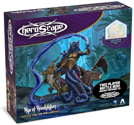 Asmodee heroscape bordspel battle for the wellspring battle box miniaturen.