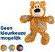 Kong wild knots beer - hondenspeelgoed - assorti - m - 25 x 20 x 10 cm