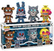 Funko pop! five nights at freddy's - the twisted ones glow-in-the-dark 4-pack exclusive