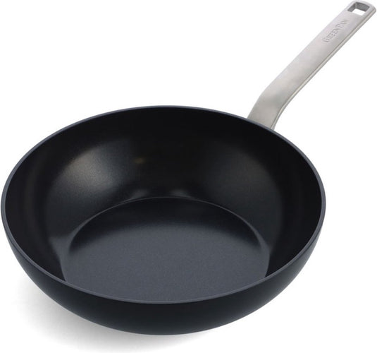 Greenpan evolution eco wokpan - ø28cm - keramische antikleeflaag - pfas vrij