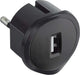 Legrand usb lader - 1,5a - 5v - zwart