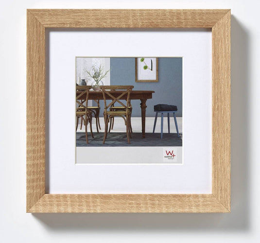 Walther fiorito - mdf houten lijst - fotoformaat 30x30 cm - licht eiken