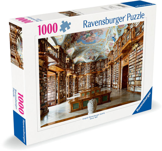 Ravensburger st. florian monastary oostenrijk public library puzzel (1000 stukjes)
