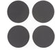 Vacavaliente - onderzetter - set 4 stuks - grijs - 10cm