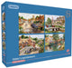 Gibsons - terry's waterways (door terry harrison) - 4×500 stukjes 48×34cm (b×h) - legpuzzel voor volwassenen