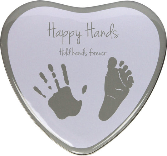 Happy hands 2d heart shape