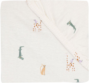 Jollein jungle jambo hoeslaken - 60 x 120 cm - jersey