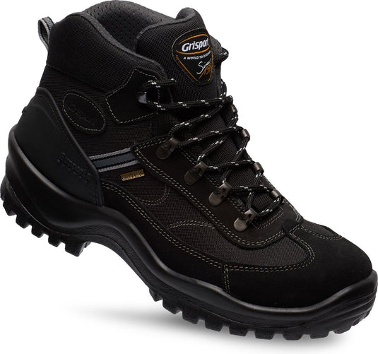 Grisport torino mid unisex wandelschoenen - black