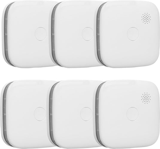 Smartwares® smartwares fsm-11656 - rookmelders 6st 85 db - 5 jaar batterij - draadloos verbinden - brandmelder