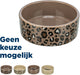 Trixie voerbak drinkbak leo kat keramiek panterprint assorti