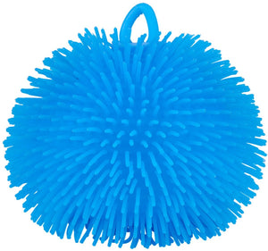 Eddy toys pufferbal ø12 cm - knijpbal voor kinderen - zachte sensorische bal - speelbal met flexibele sprieten - assorti kleuren