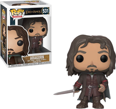 Funko pop! movies: the lord of the rings aragorn volwassenen en kinderen - verzamelfiguur