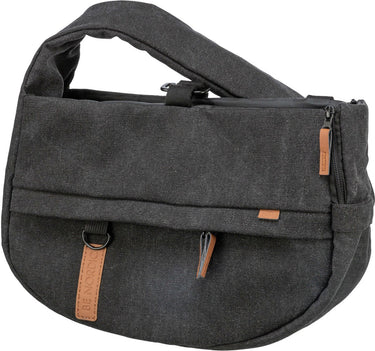 Trixie be nordic - hondentas ingrid - zwart - 35x13x25 cm
