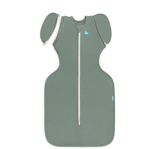 Love to dream ™ babyslaapzak swaddle up™ - inbakeren afbouwen - baby 6-9 maanden - 8.5-11 kg - all season - 1.0 tog - dark olive