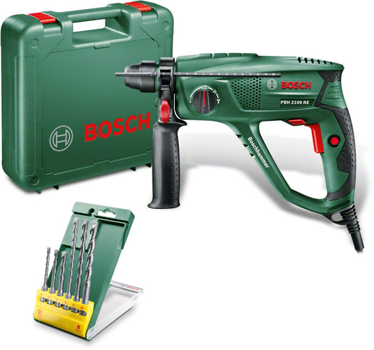 Bosch pbh 2100 re boorhamer - 550 watt - 1.7 j
