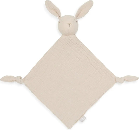 Jollein - speendoekje bunny ears (nougat) - speenknuffel, speendoekje baby, speendoek - katoen