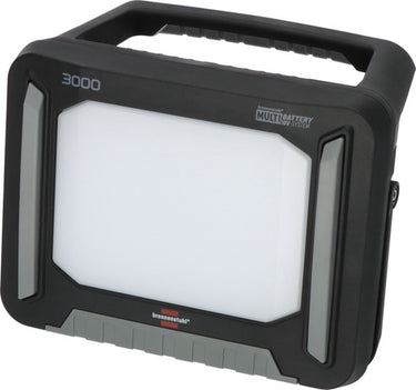 Brennenstuhl multi battery led accu bouwlamp 3000 ma compatibel met 18v accu's