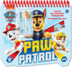 Paw patrol kleurblok met stiften + stickers + sjabloon
