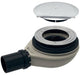 Geberit setaplano douchebakafvoer - 40mm - met deksel waterslot - 30mm - verchroomd chroom
