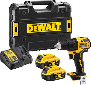 Dewalt dcd708p2t compacte accu schroefboormachine 18v xr 5.0ah in tstak
