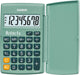 Casio zakrekenmachine petite fx, groen