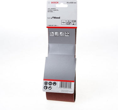 Bosch 3 banden 75x533 best wood+paint, 120