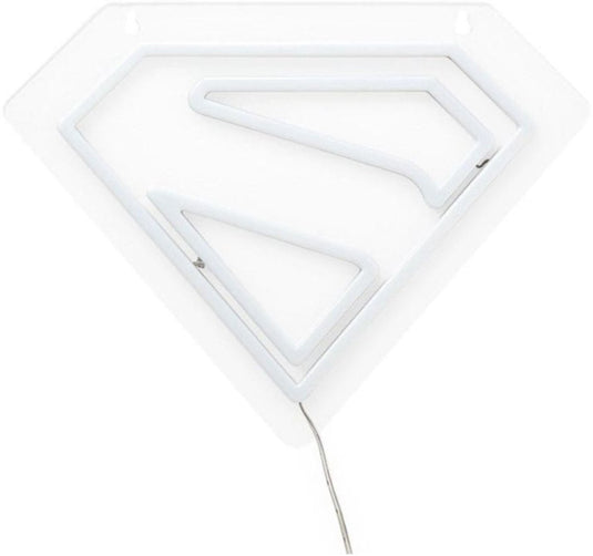 Paladone products dc comics led wall lamp light superman neon